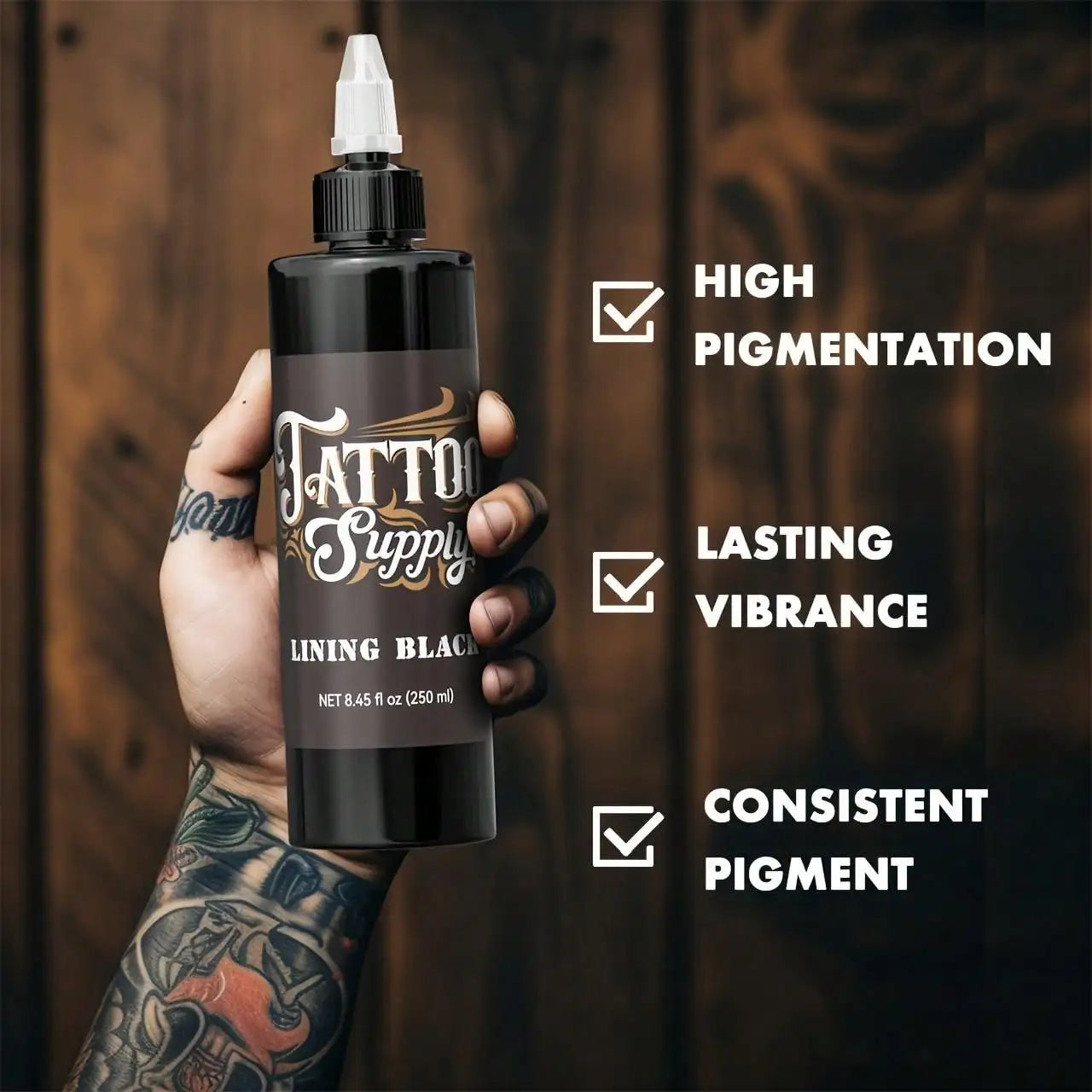 Neebol 100/250ml Black Tattoo Ink Lining&Shading Pigment Tattoo Kits Professional Body Makeup Tattoo Supplies Semi-permanent