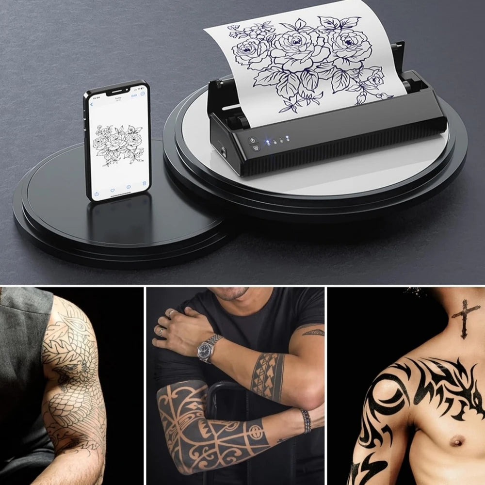 Tattoo Transfer Paper A4 Size Stencils Tattoo Thermal Paper, Tattoo Transfer Paper For Tattoo Practice, Tattoo Printer Universal